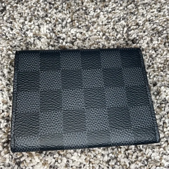 Authentic Louis Vuitton, Damier graphite, card case wallet - Picture 3 of 9